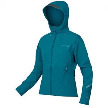 Chaqueta Endura MT500 II impermeable ciclismo mujer azul XL