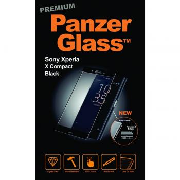PanzerGlass Protector de pantalla compacto premium para Xperia X - negro