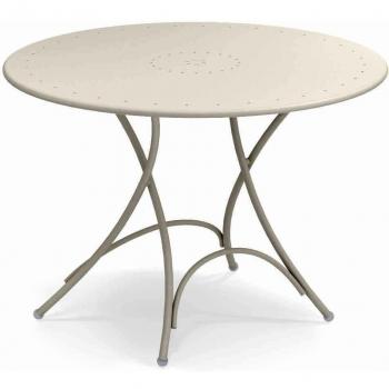 EMU 309042300N - Pigalle Mesa Plegable Redonda Art 904 Centimeter 105 Color Blanco Mate Cod 23