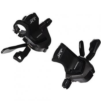 SHIMANO XT 11X2/3V. C/Abrazadera C/DISP Mando, Negro, Talla Única