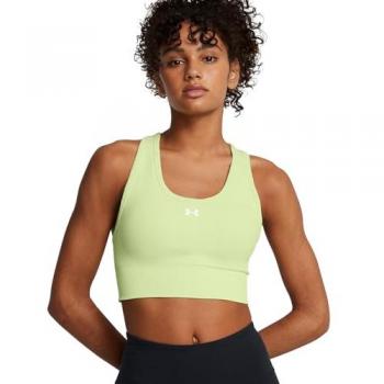 Under Armour Vanish Seamless Medium Support Sports Bra Light Green XS