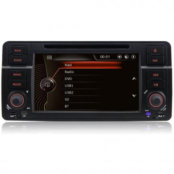 Iauch Win CE 6.0, Cortex-A9, 256 MB RAM 7 pulgadas BMW GPS coche DVD reproductor de CD con navegación GPS Soporte Bluetooth, control de volante para BMW E46 3 Series 318 320 325, Rover 75 MG ZT estéreo de coche BT
