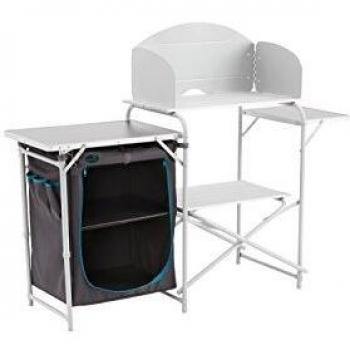 Easy Camp Sarin Mesa de Cocina, Color Gris/Plateado, Talla única