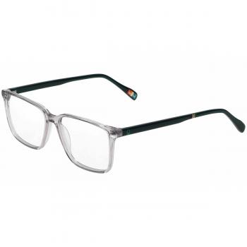 Armazones para Hombre United Colors of Benetton 1120 969 Cristal, Lentes Recetados Transparentes 52, Gafas Recetadas para Hombre
