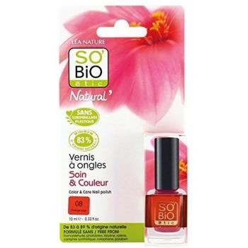 SO'BiO étic Vernis à Ongles 08 Orange Pop 10 ml