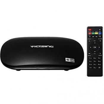 TV Box Octa-Core Android 5.1 de VicTsing, Streaming Media Player, 1,5 GHz CPU, 2G RAM + 16G Flash, Resolución 4Kx2K @60 fps, Bluetooth 4.0, HDMI 2.0, WiFi, Miracast / Airplay / DLNA y OTA, PreInstalado KODI/ YouTube/ Netflix/ Skype