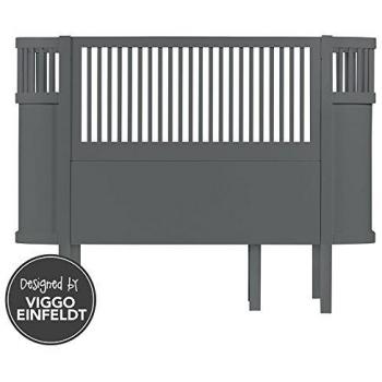 Sebra Interior 23952 Babybett Kili, Birkenholz grau 70x110 cm