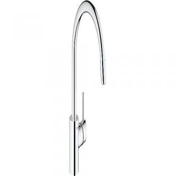 Grifo de Cocina GROHE Concetto con Cabezal Extraíble - Monomando, Basse Pressione, Acabado Cromado