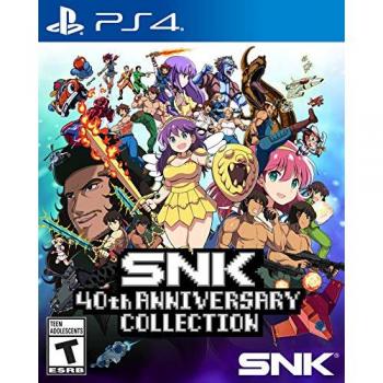 SNK 40TH ANNIVERSARY COLLECTION Juego para Consola Sony PlayStation 4 (PS4) - Colección de juegos clásicos de SNK, incluye múltiples títulos icónicos, gráficos mejorados, opciones de juego en modo cooperativo y
