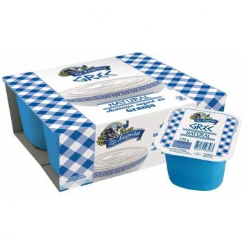 La fageda yogur griego natural paquete de 4 x 125 g