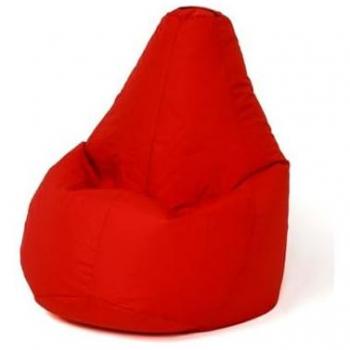 Sako bolso puf pera rojo intenso XXL 140 x 100 cm