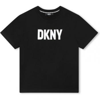 DKNY Camiseta de manga corta D60038 con logo frontal y trasero
