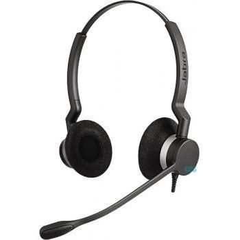 Jabra BIZ 2300 QD Duo Binaural Diadema Negro