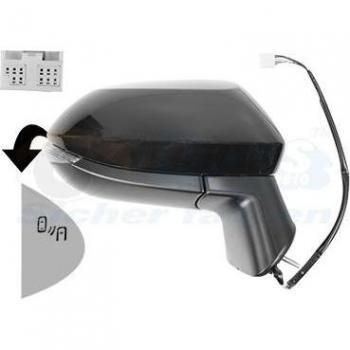 Espejo retrovisor VAN WEZEL 5415828, tipo: espejo retrovisor, características: diseño específico para vehículos, ajuste manual, vidrio convexo para mayor visibilidad, incluye soporte de montaje y cumple con estándares de calidad