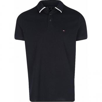 Tommy Hilfiger Men's Regular Fit Blue Polo Shirt - Size 2XL