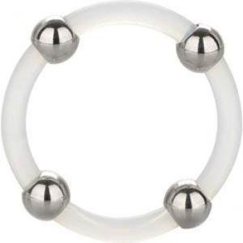 Calexotics Large Silicone Ring with Steel Beads