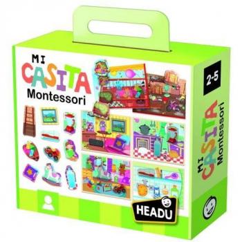 Headu Mi Casita Montessori Juego Educativo para Niños de 2-5 Años Ref. 130014174