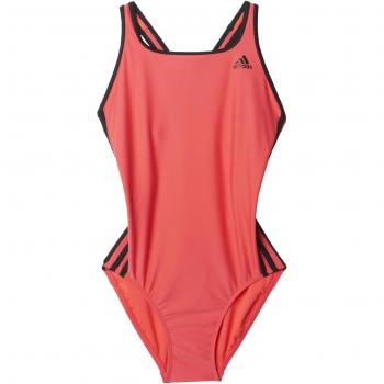 adidas I 3S 1Pc S93090 - Bañador para mujer, color Rojo