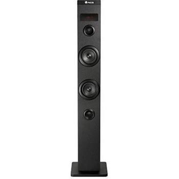 NGS Sky Charm 50W Bluetooth Sound Tower with USB, FM Radio, and AUX Input