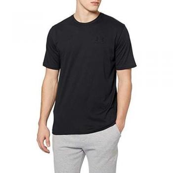 Under Armour Men's Sportstyle Left Chest Short Sleeve T-Shirt - Black, Size: Small, Fast-Drying, Super Soft for Training and Fitness