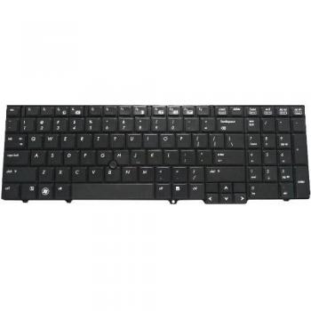 HP 613386-091 - Teclado (Negro, ProBook 6550b, ProBook 6555b, Portátil, Noruego, QWERTY)