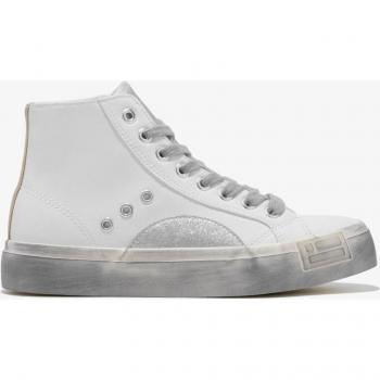 Zapatillas Altas de Mujer Half Moon High en Blanco
