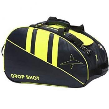 DROP SHOT Calipso Paletero de Pádel, Unisex Adulto, Negro, M