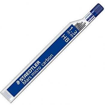 Staedtler 250 13-HB Mars Micro Feinminen, Minendurchmesser 1,3 mm, HB, 12 Stück