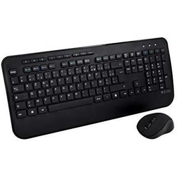 Combo de Teclado y Ratón Inalámbrico Profesional en Francés AZERTY