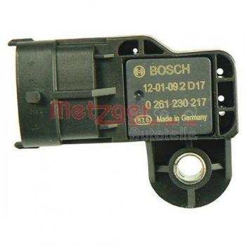 Sensor de presión del colector de admisión METZGER 0906143