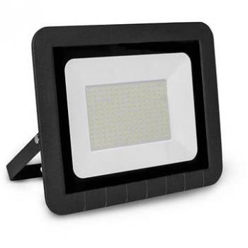 Proyector LED MATEL Plano Negro Luz Fría 150W