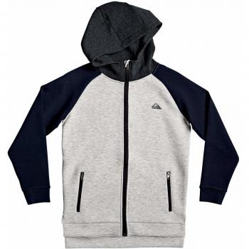 Quiksilver - Sudadera con Capucha y Cremallera - Niños 8-16 - Gris
