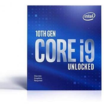 Intel Core i9-10900KF 3.7 GHz (5.3 GHz Turbo) LGA 1200 10-Core/20-Thread Desktop Processor, Overclockable, 125W TDP, 14nm,