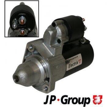 Motor de arranque JP GROUP 1390300600, tipo: starter, características: compatible con vehículos específicos, alta durabilidad, fácil instalación, rendimiento óptimo