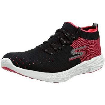 Skechers Go Run 6, Zapatillas Deportivas para Interior Mujer, Negro