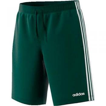 adidas E 3s Shrt Ft Pantalones Cortos de Deporte, Hombre, Collegiate Green, S