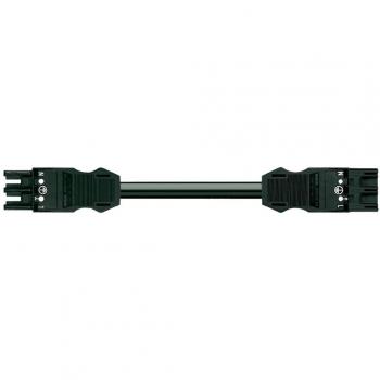 WAGO 771-9993/007-601 Power Connection Cable, 3-Pole, 6m, Black