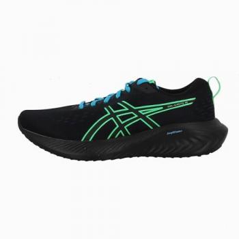 Zapatillas de running Asics Gel-Excite 10 para hombre en color negro, diseño ligero y transpirable, plantilla acolchada, suela de goma duradera, soporte para pisada neutral y tallas disponibles hasta 44 EU