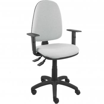Silla Ayna S bali gris claro con brazos regulables