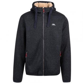 Trespass Tableypipe Men's Fleece Hoodie Navy Blue