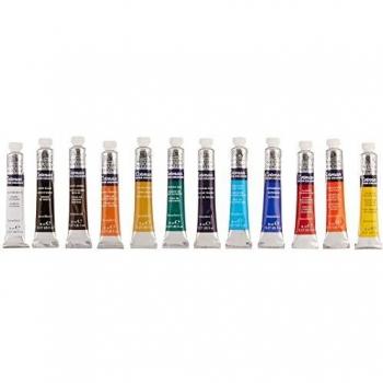Winsor & Newton Cotman Water Colour Set 8ml 12/Pkg-Assorted Colors