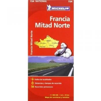 Mapa National Francia Norte - MICHELIN