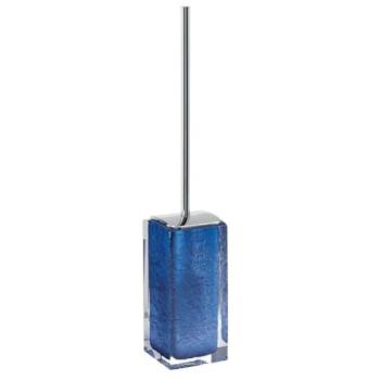 Gedy Antares Escobillero WC, Resina, Azul, 8 X 8.7 X 47