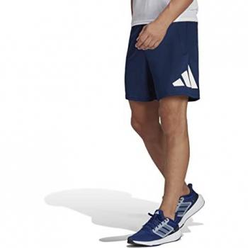 Pantalones Cortos de Entrenamiento Adidas Essentials Logo 7 Azul Hombre 2XL