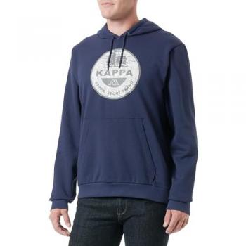 Sudadera Kappa con Capucha Sweascout Azul Marino Talla S Adulto