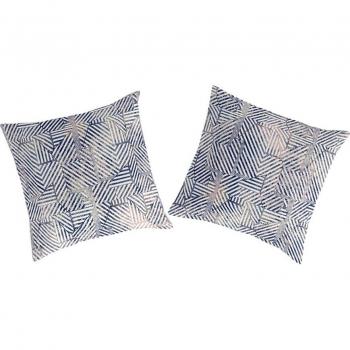 Juego de 2 fundas de almohada 100% algodón Rahin Guy Laroche