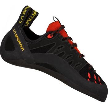 La Sportiva Tarantulace Pies de gato escalada para hombre Black-Poppy