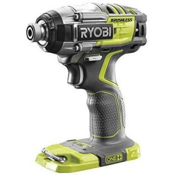 Ryobi R18IDBL-0 Atornillador de Impacto Sin Escobillas, de 18V-Inalámbrico Sin Batería