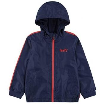 Levi's Kids Chaqueta Core Azul Niño, tipo de producto: chaqueta, características: color azul, diseño para niños, estilo windbreaker, talla 6 años