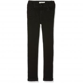 NAME IT Nmfpolly Dnmcarlia 7082 Pant Camp, Jeans para Niñas, Negro